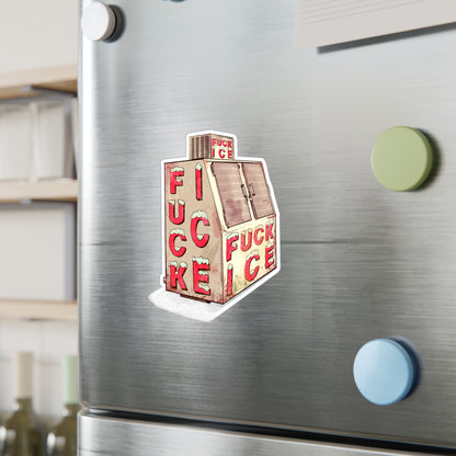 Ice Freezer Kiss-Cut Vinyl Decal