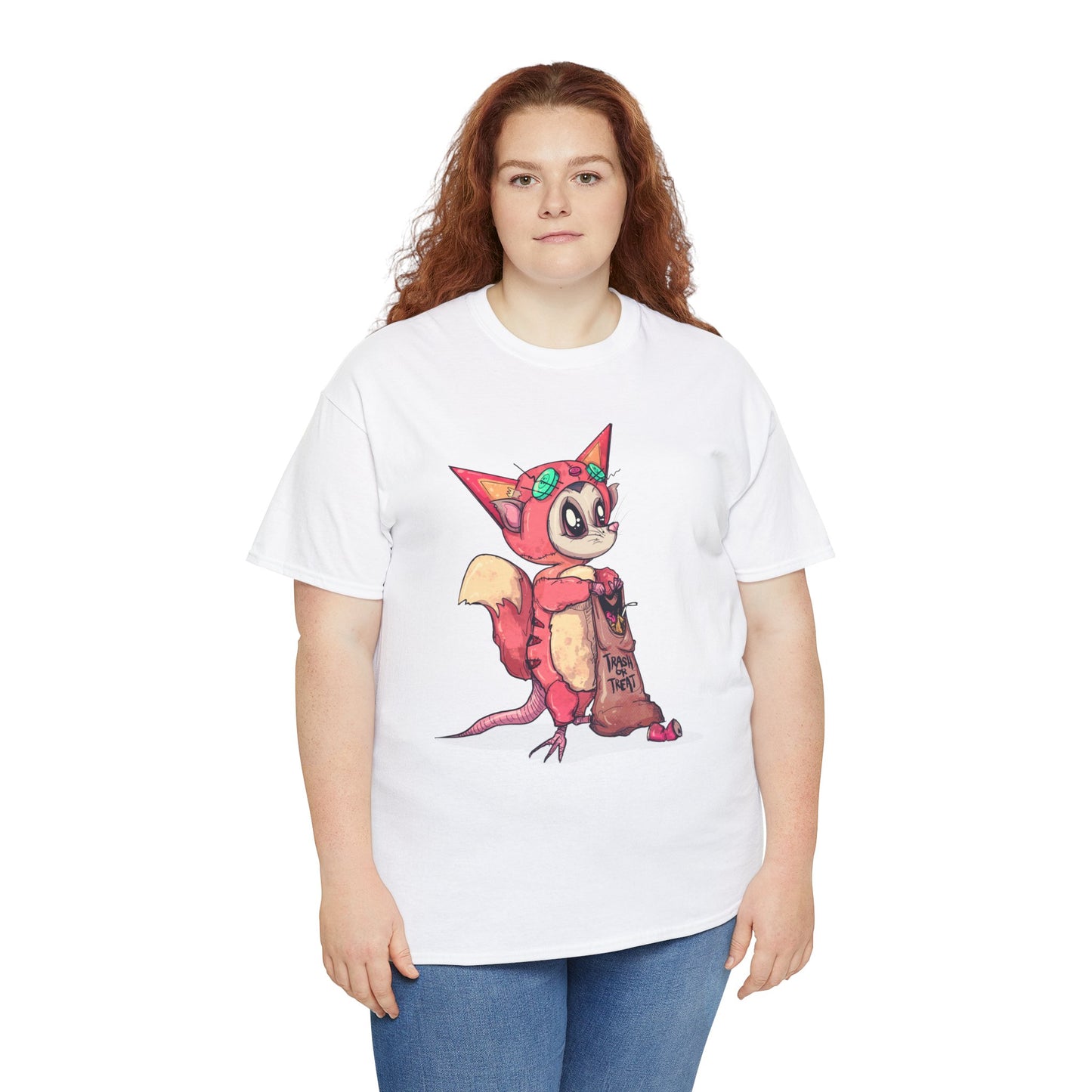 Trash Or Treat Unisex Heavy Cotton Tee