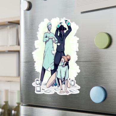 Sanitizer Kiss-Cut Vinyl Decal