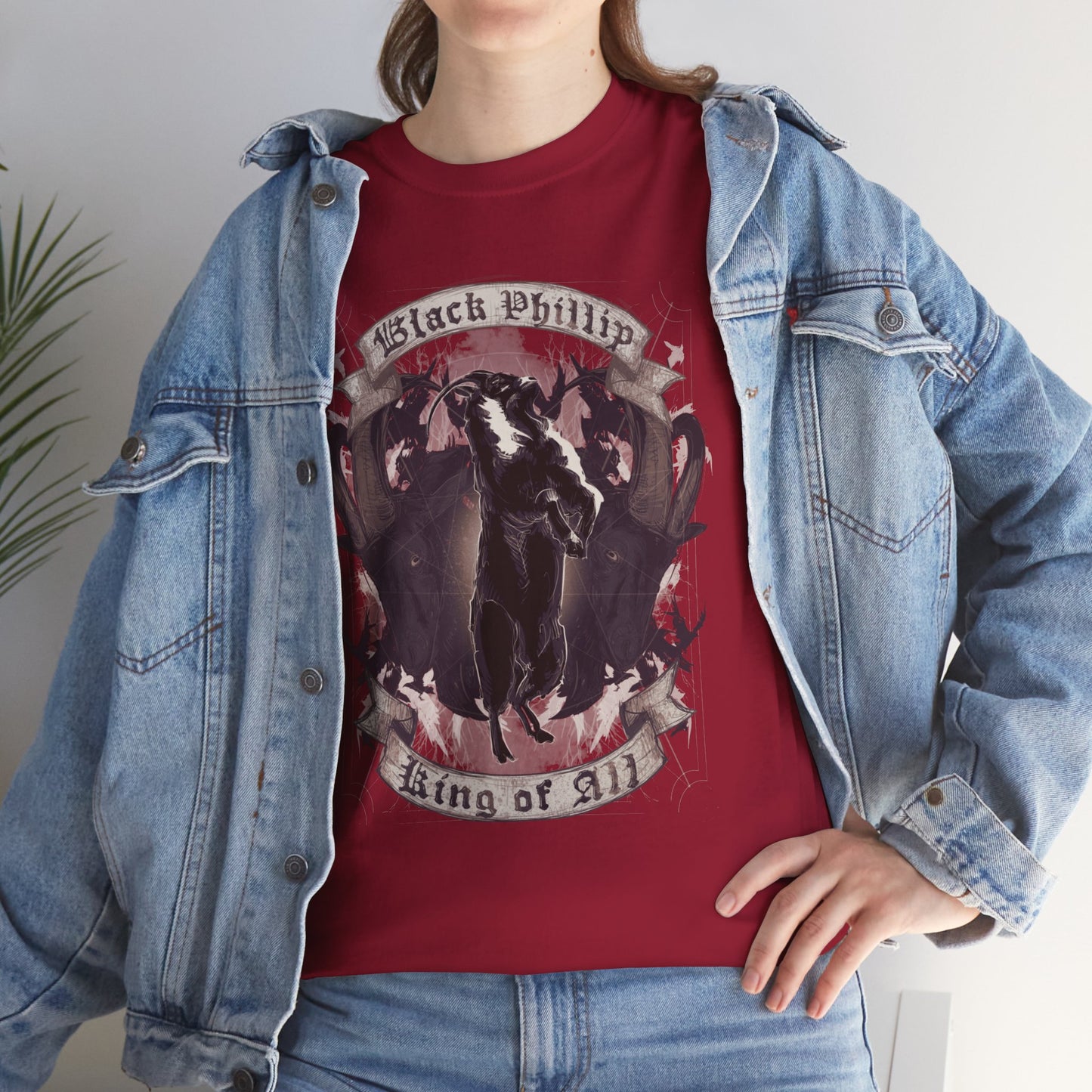 Black Phillip Unisex Heavy Cotton Tee