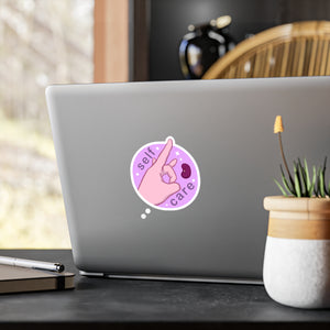 Self Care Kiss-Cut Vinyl Decal