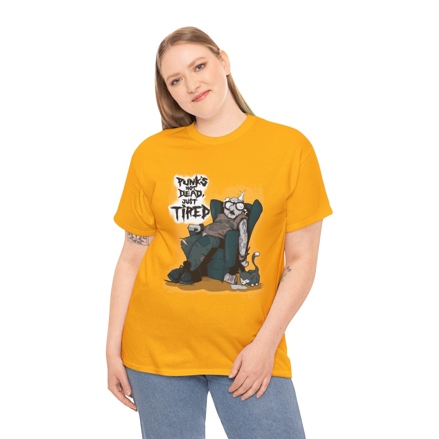 Old Punk Unisex Heavy Cotton Tee
