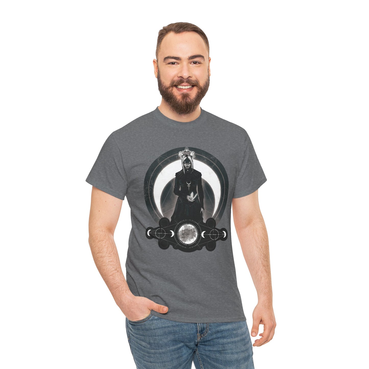 Moon Goddess Unisex Heavy Cotton Tee