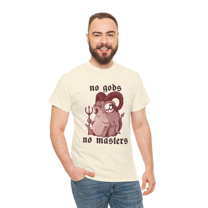 No Gods No Masters Unisex Heavy Cotton Tee
