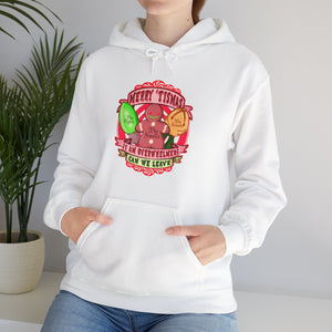 Overstimulating Christmas Unisex Heavy Blend Hooded Sweatshirt