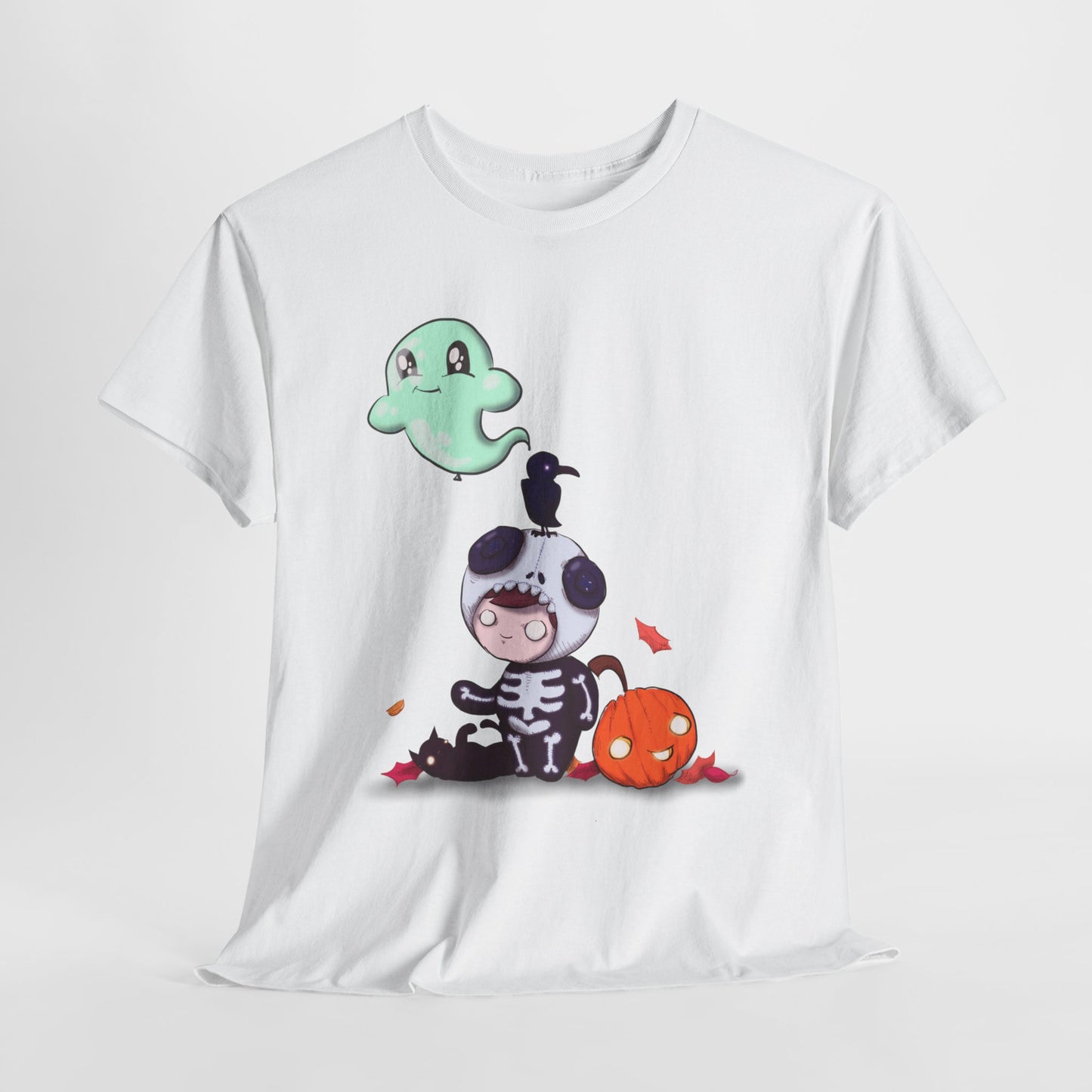 Halloween Boy Unisex Heavy Cotton Tee