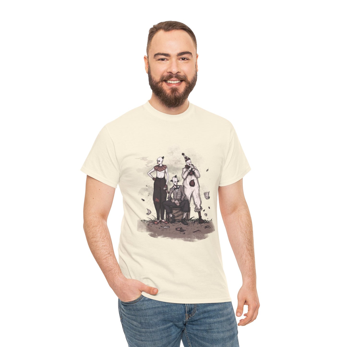 Retro Circus Unisex Heavy Cotton Tee