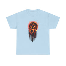 Elemental Skull Fire Unisex Heavy Cotton Tee