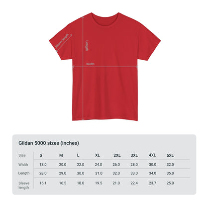 LVB's Pizza Emporium (Front & Back Print) Unisex Heavy Cotton Tee