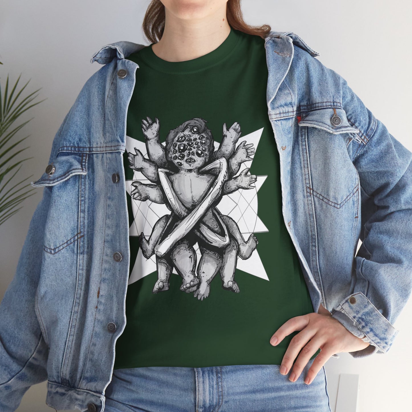 Biblically Accurate Baby Jesus Unisex Heavy Cotton Tee