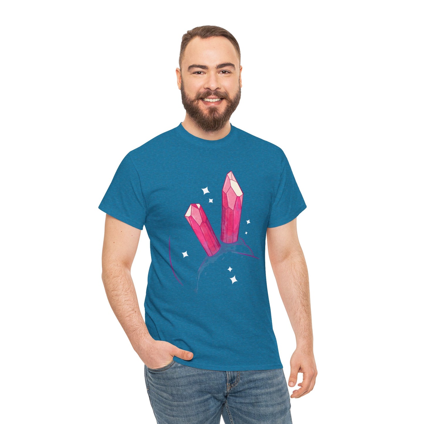 Double Meditation Unisex Heavy Cotton Tee