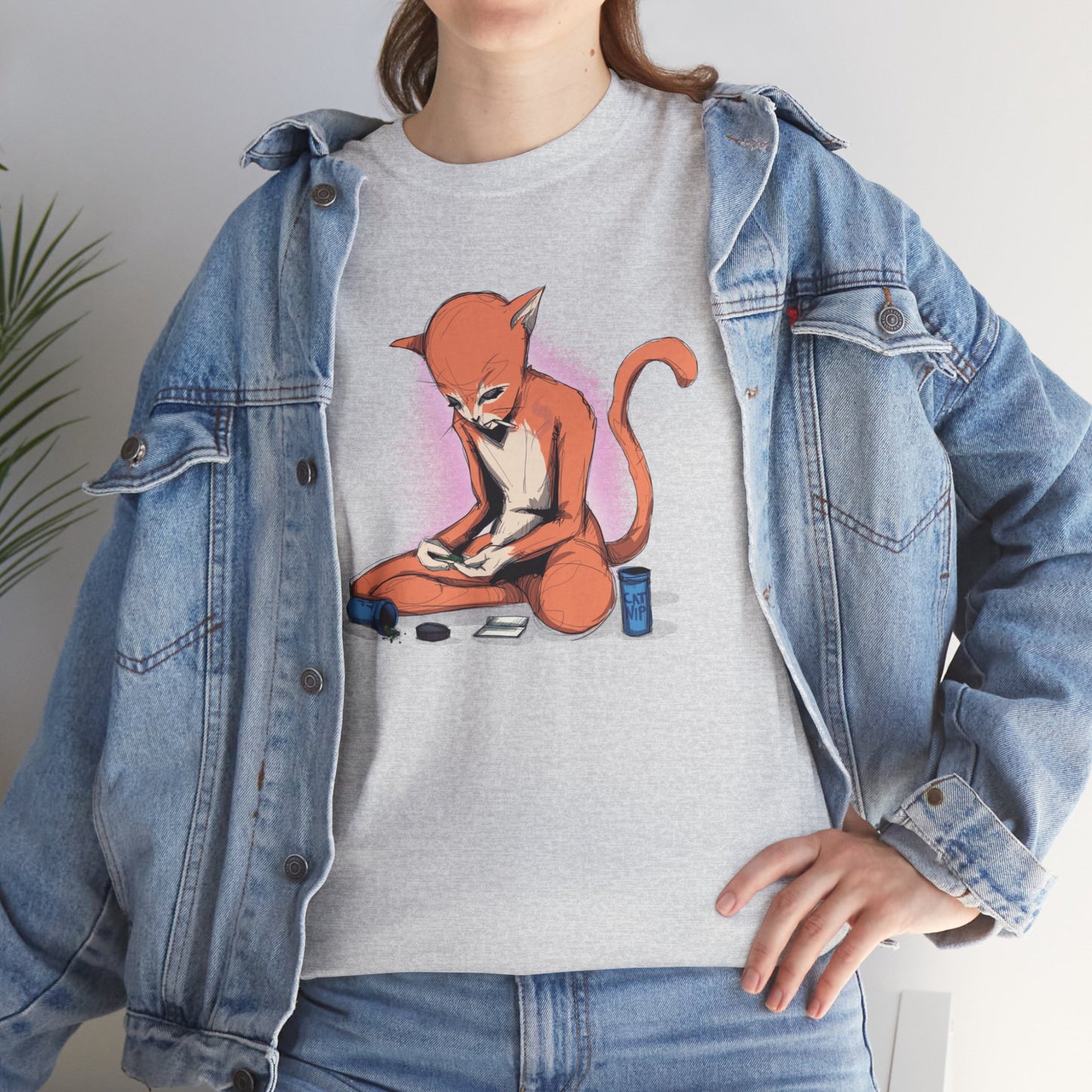Catnip Unisex Heavy Cotton Tee