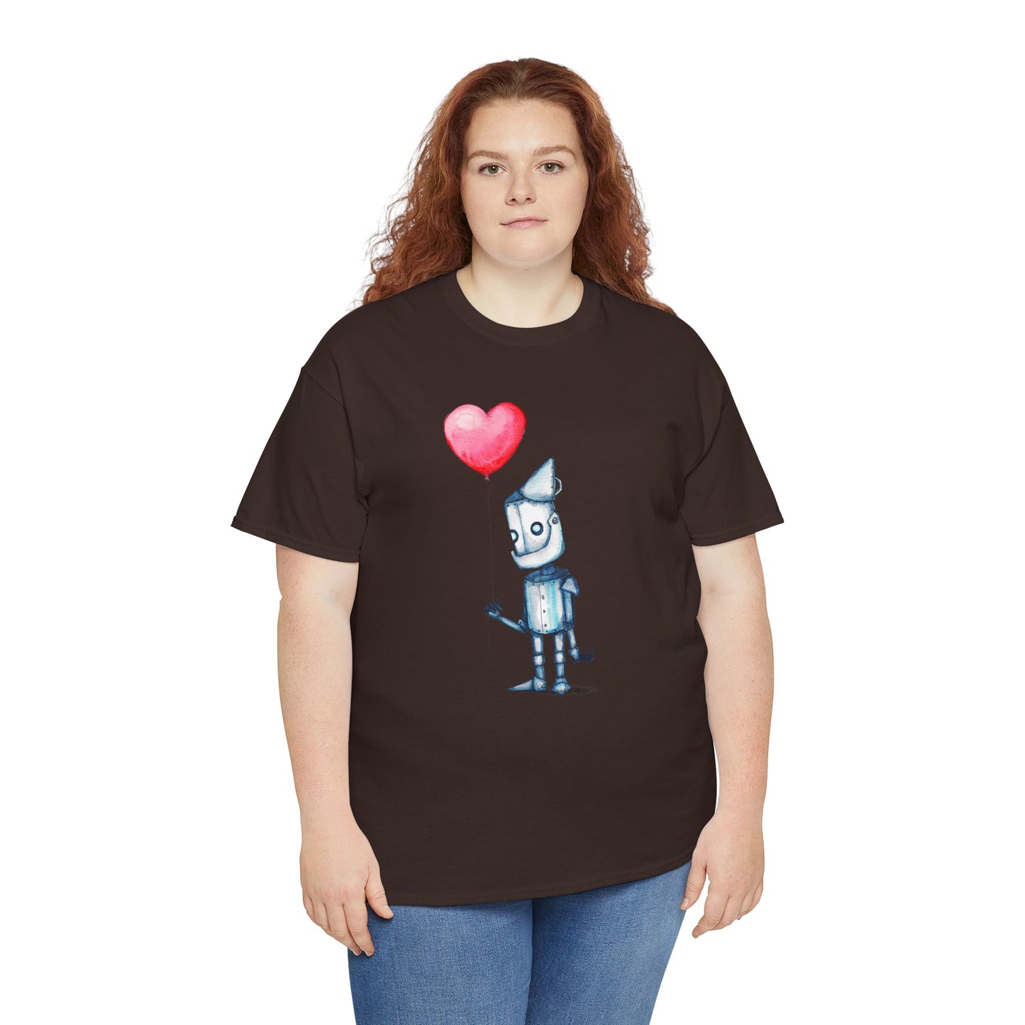 Tinman Gets A Heart Unisex Heavy Cotton Tee