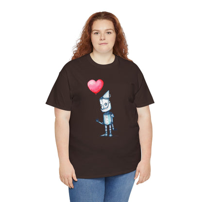 Tinman Gets A Heart Unisex Heavy Cotton Tee