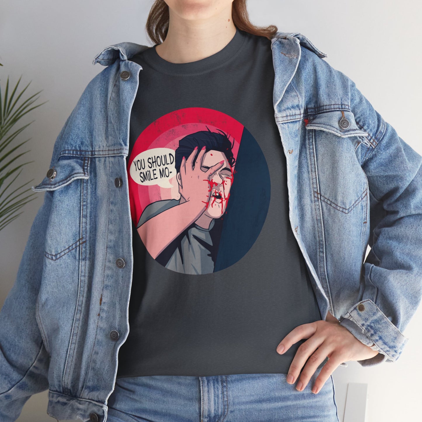 Smile Unisex Heavy Cotton Tee