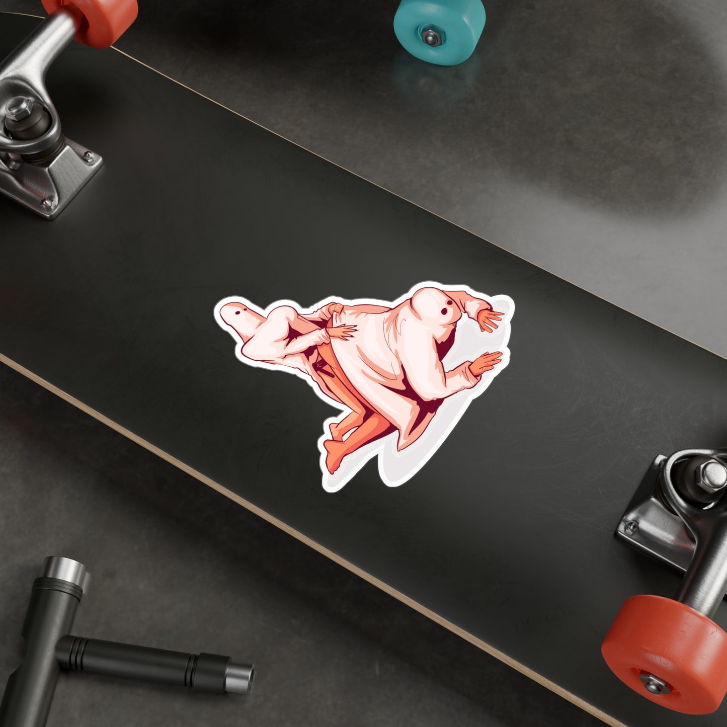 Ghost Peg Kiss-Cut Vinyl Decal