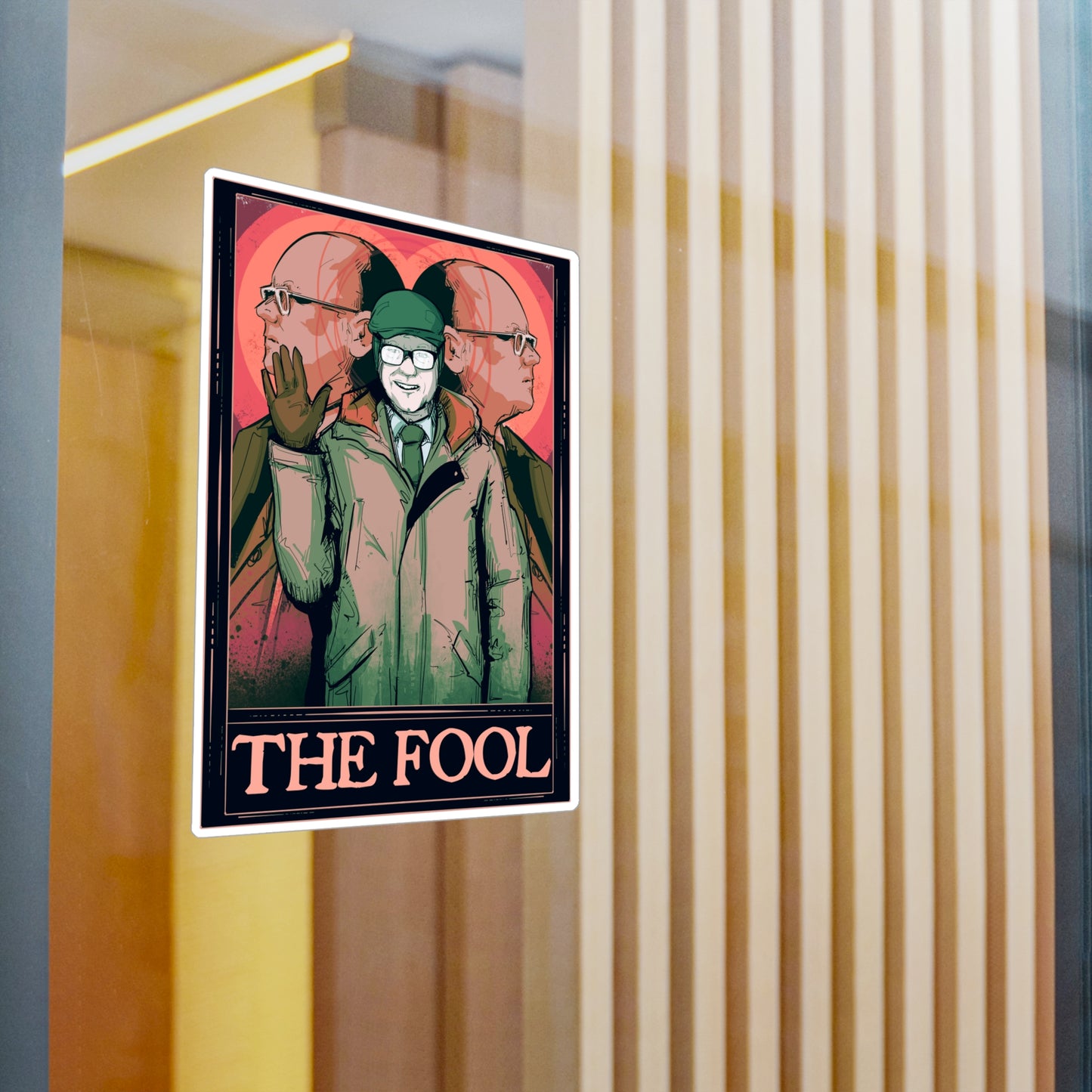 The Vampire Fool Kiss-Cut Vinyl Decal