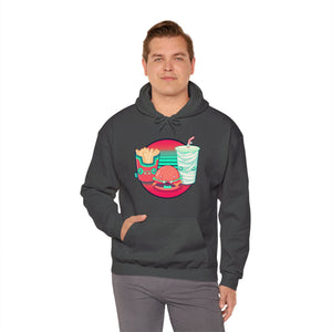 Spooky Fast Food Unisex Heavy Blend Hooded Sweatshirt