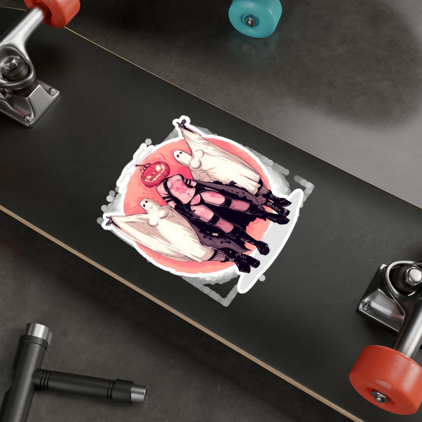 Return Of The Pumpkin Queen Kiss-Cut Vinyl Decal