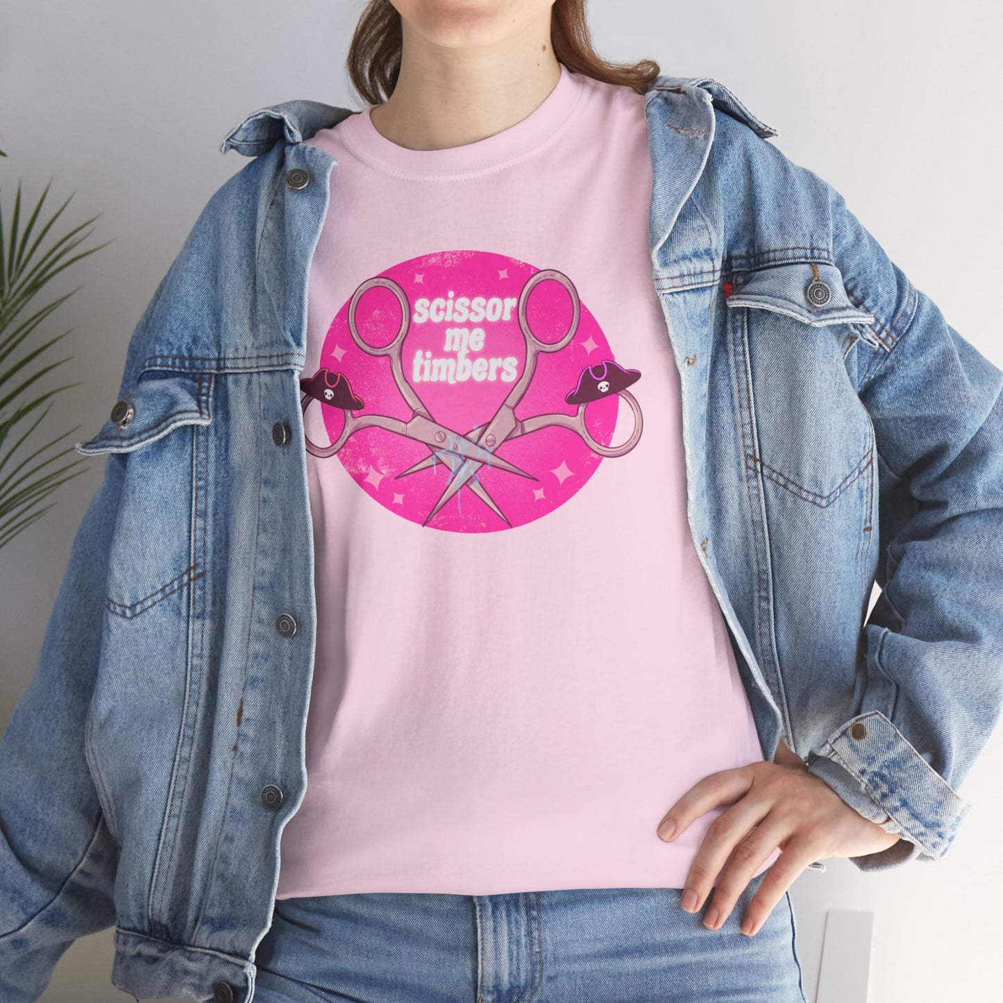 Scissor Me Timbers Unisex Heavy Cotton Tee