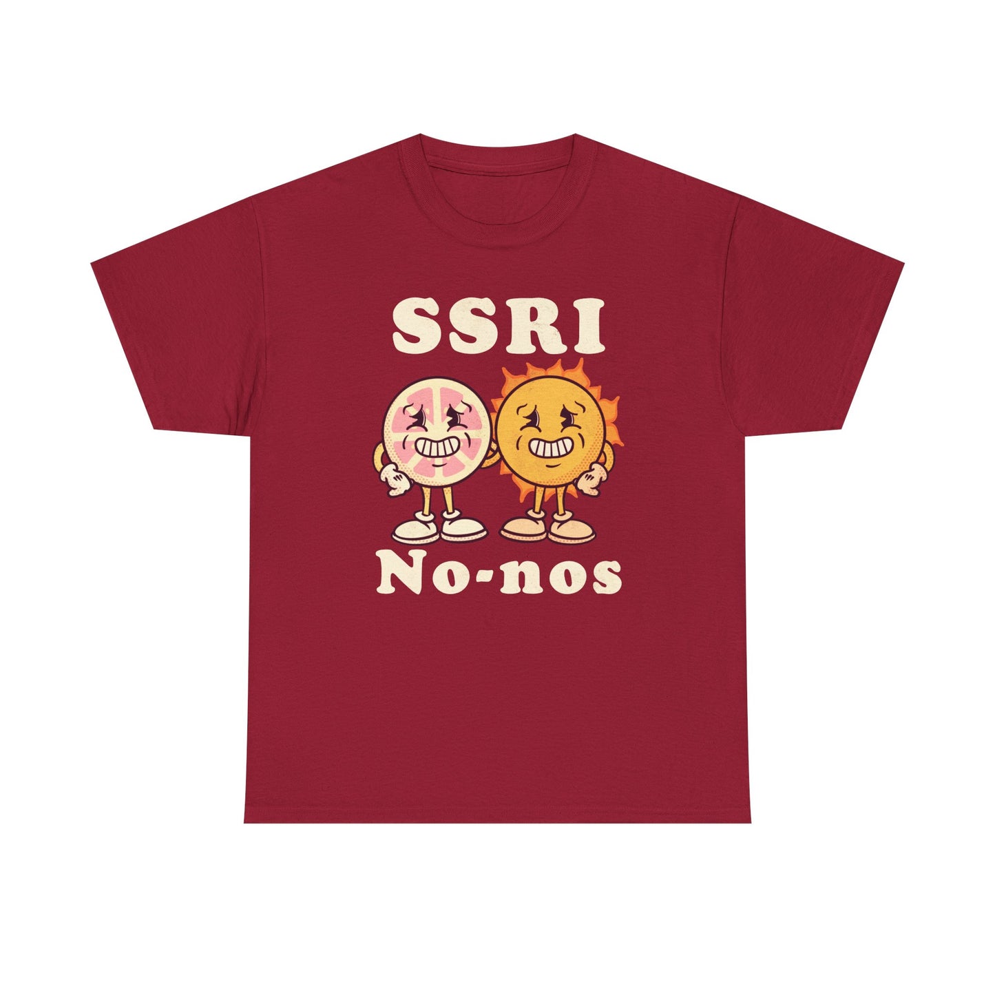 SSRI No-nos Unisex Heavy Cotton Tee