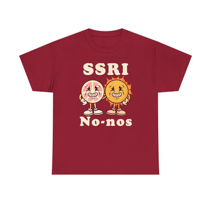 SSRI No-nos Unisex Heavy Cotton Tee