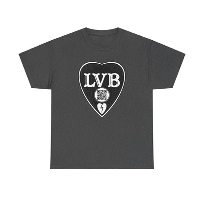 LVB Art Black & White Planchette Unisex Heavy Cotton Tee