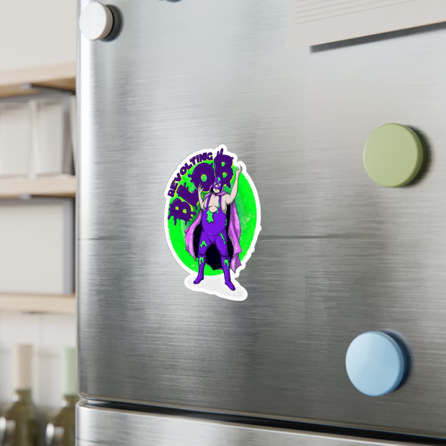 Revolting Blob Kiss-Cut Vinyl Decal