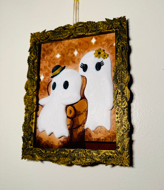 Victorian Ghost Couple 3D Print & Artwork