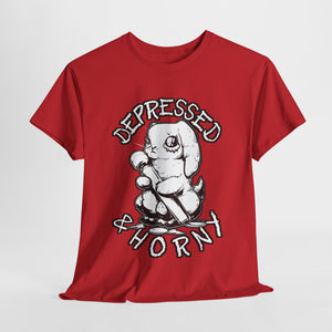 Depressed Bunny Unisex Heavy Cotton Tee