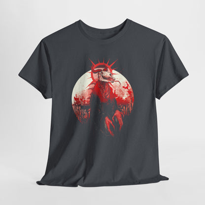 Red Fall Unisex Heavy Cotton Tee