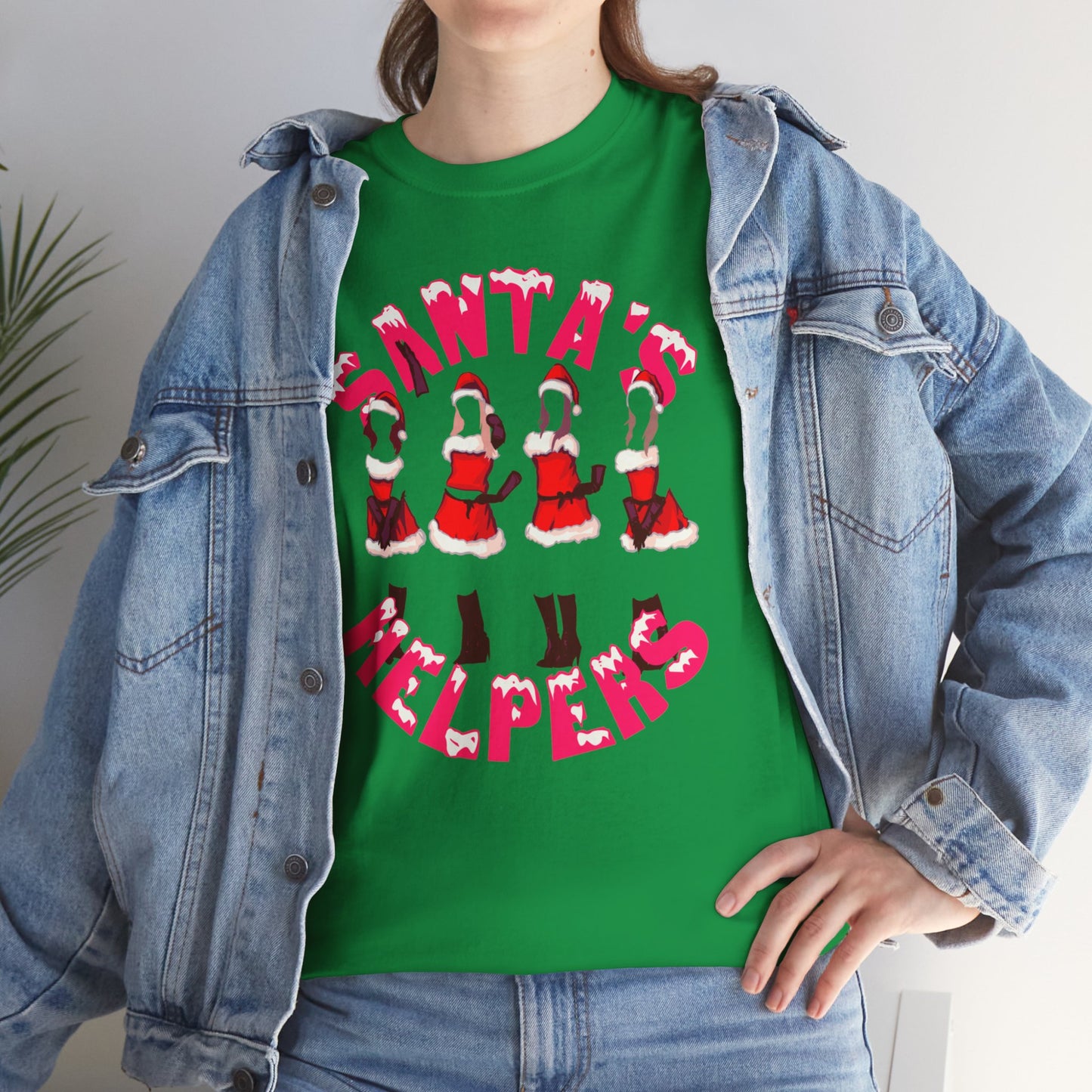Santa's Helpers Unisex Heavy Cotton Tee