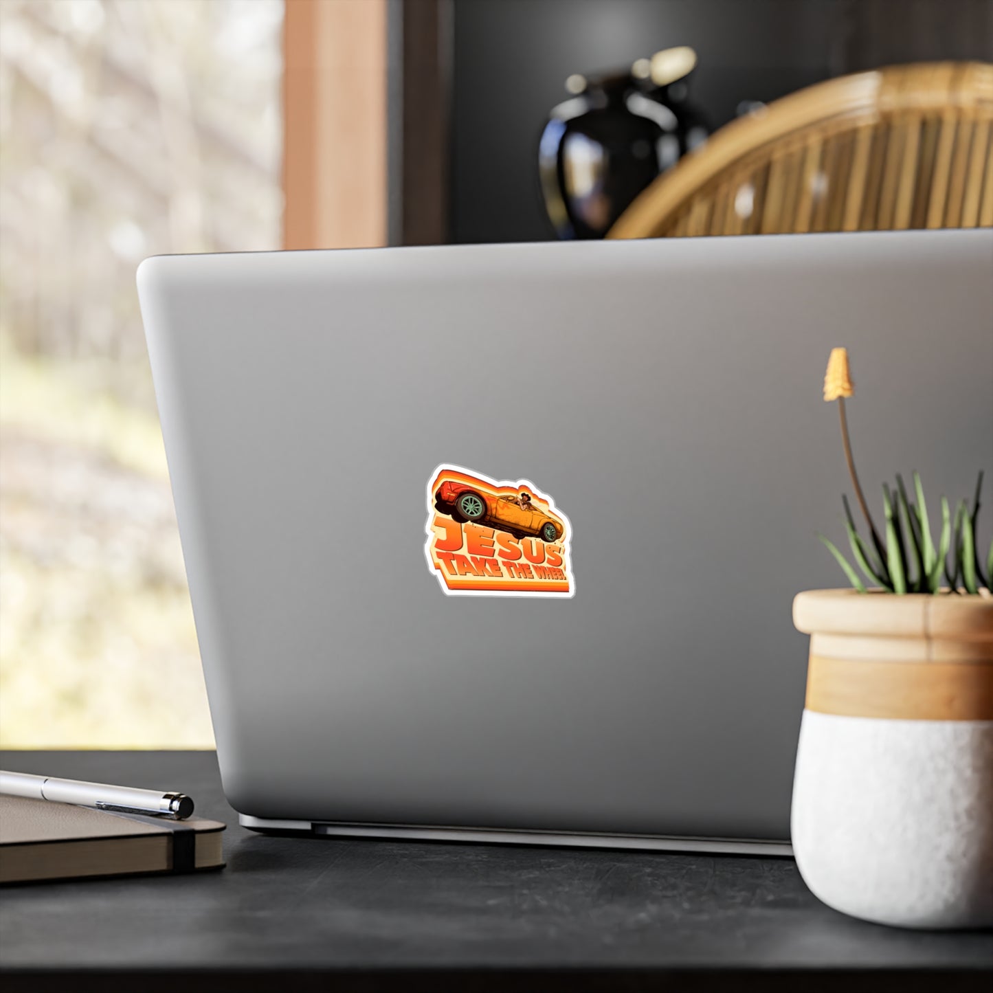 Off Road Jesus Kiss-Cut Vinyl Decal