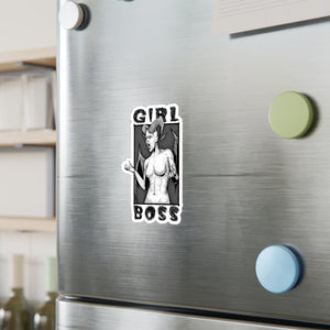 Girl Boss Kiss-Cut Vinyl Decal