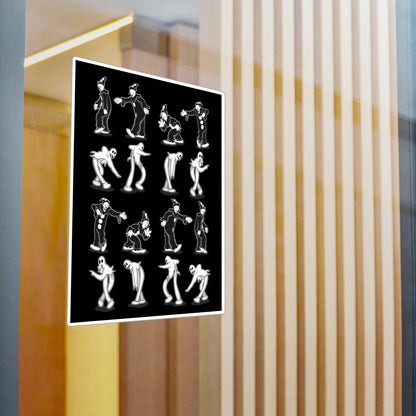 Spooky Two Step Kiss-Cut Vinyl Decal