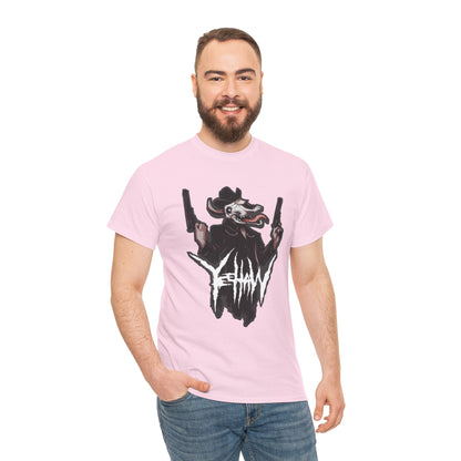 Cowboy Metal Unisex Heavy Cotton Tee