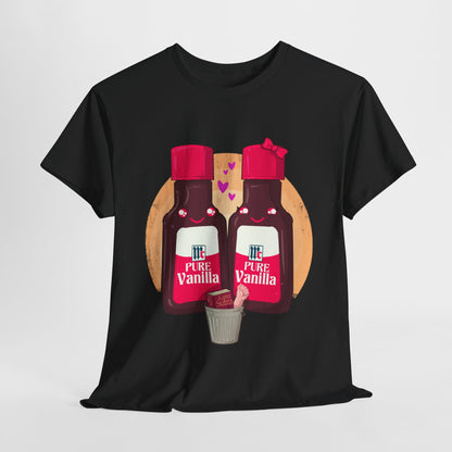 Vanilla Couple Unisex Heavy Cotton Tee