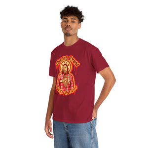 Cheesus Crust Unisex Heavy Cotton Tee