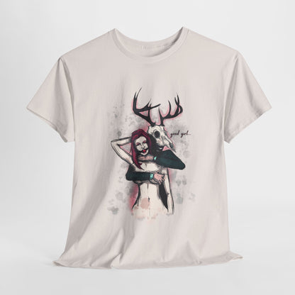 Deer Daddy Series 3: Good Girl Unisex Heavy Cotton Tee
