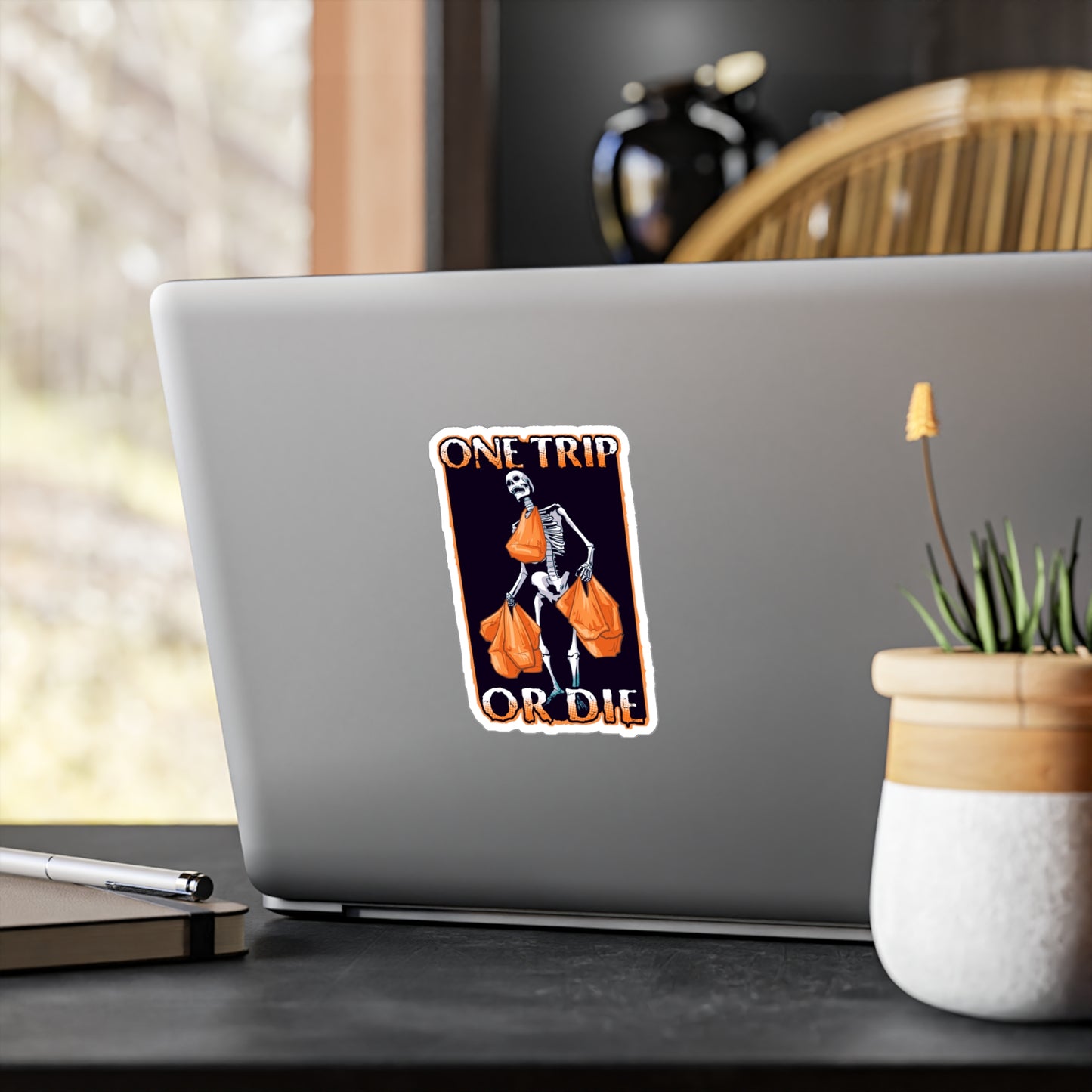 No Grocery Left Behind Kiss-Cut Vinyl Decal