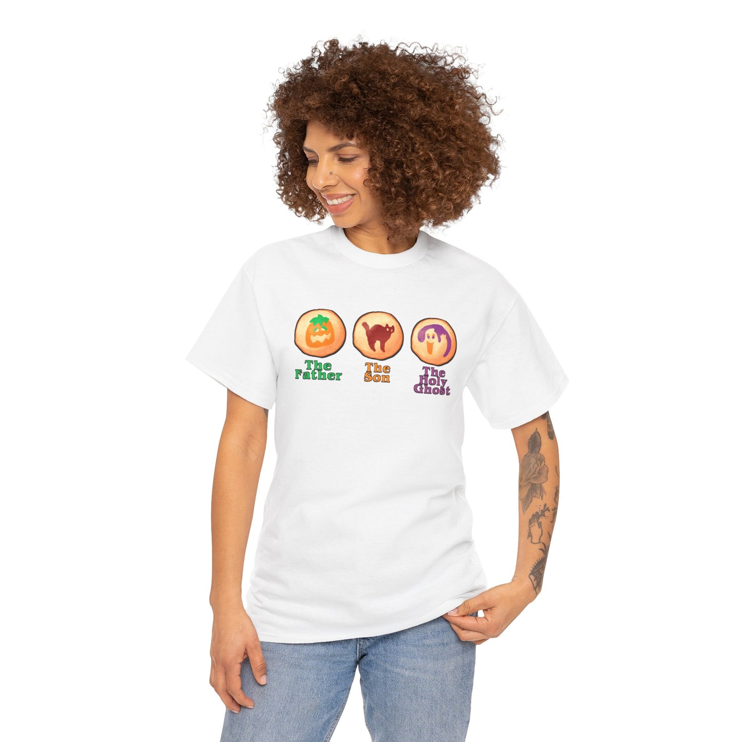 Spooky Cookies Unisex Heavy Cotton Tee