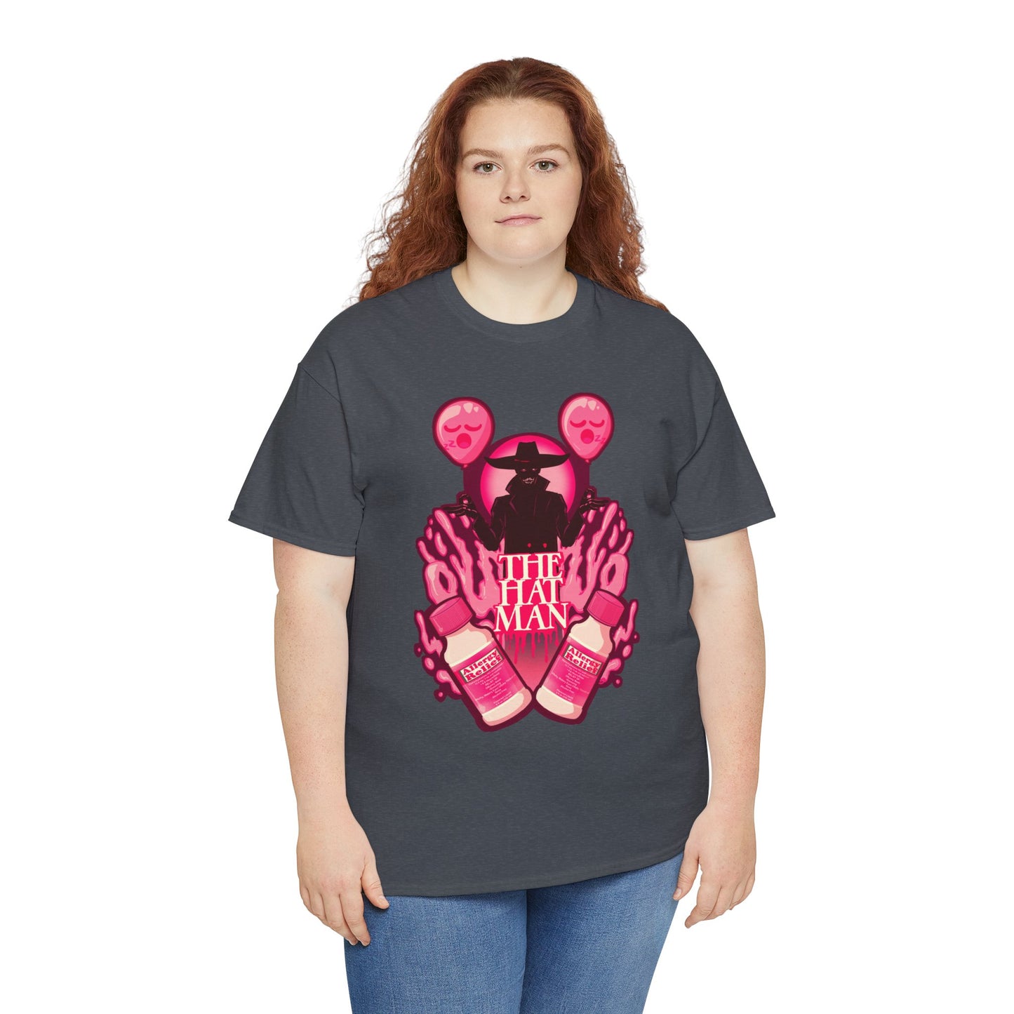The Hat Man Unisex Heavy Cotton Tee