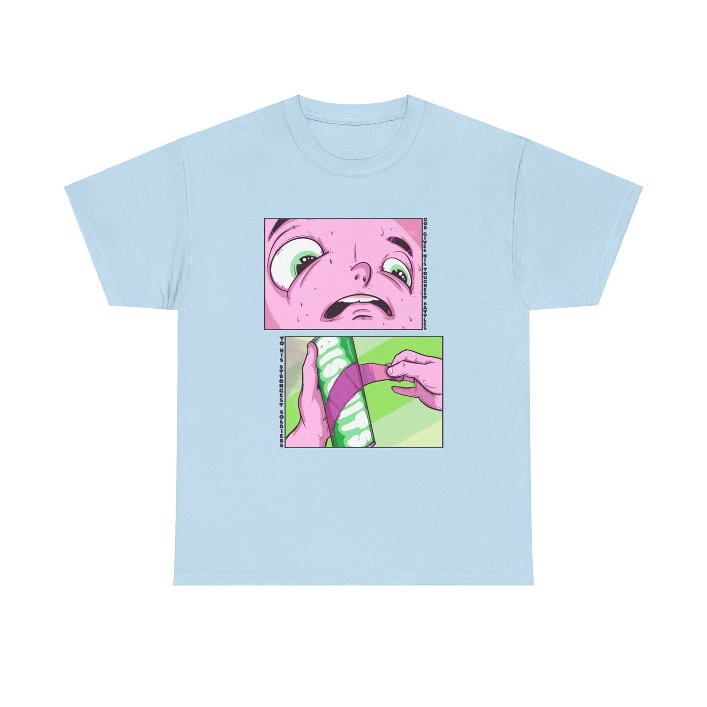 Biscuit Battle Unisex Heavy Cotton Tee