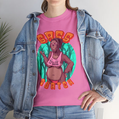 Sass Quatch Unisex Heavy Cotton Tee