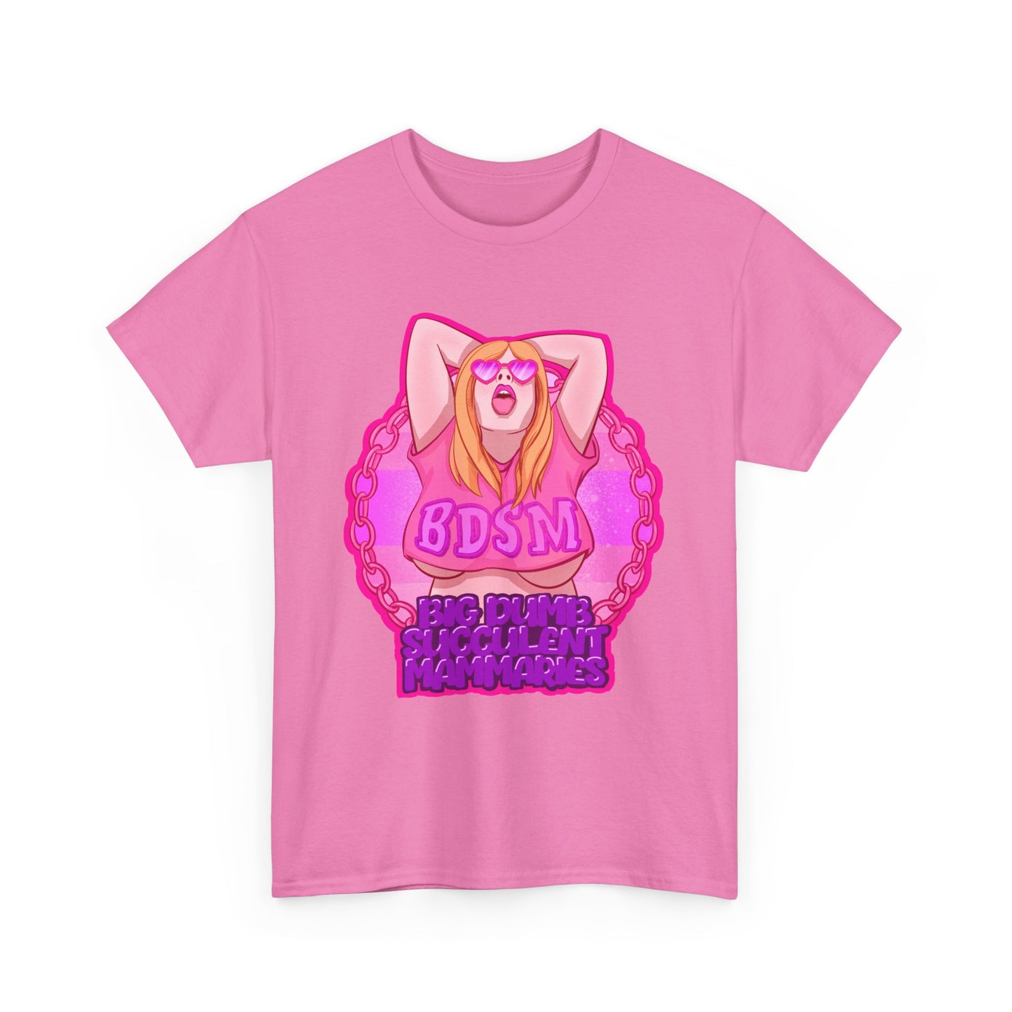 Big Dumb Succulent Mammaries Unisex Heavy Cotton Tee