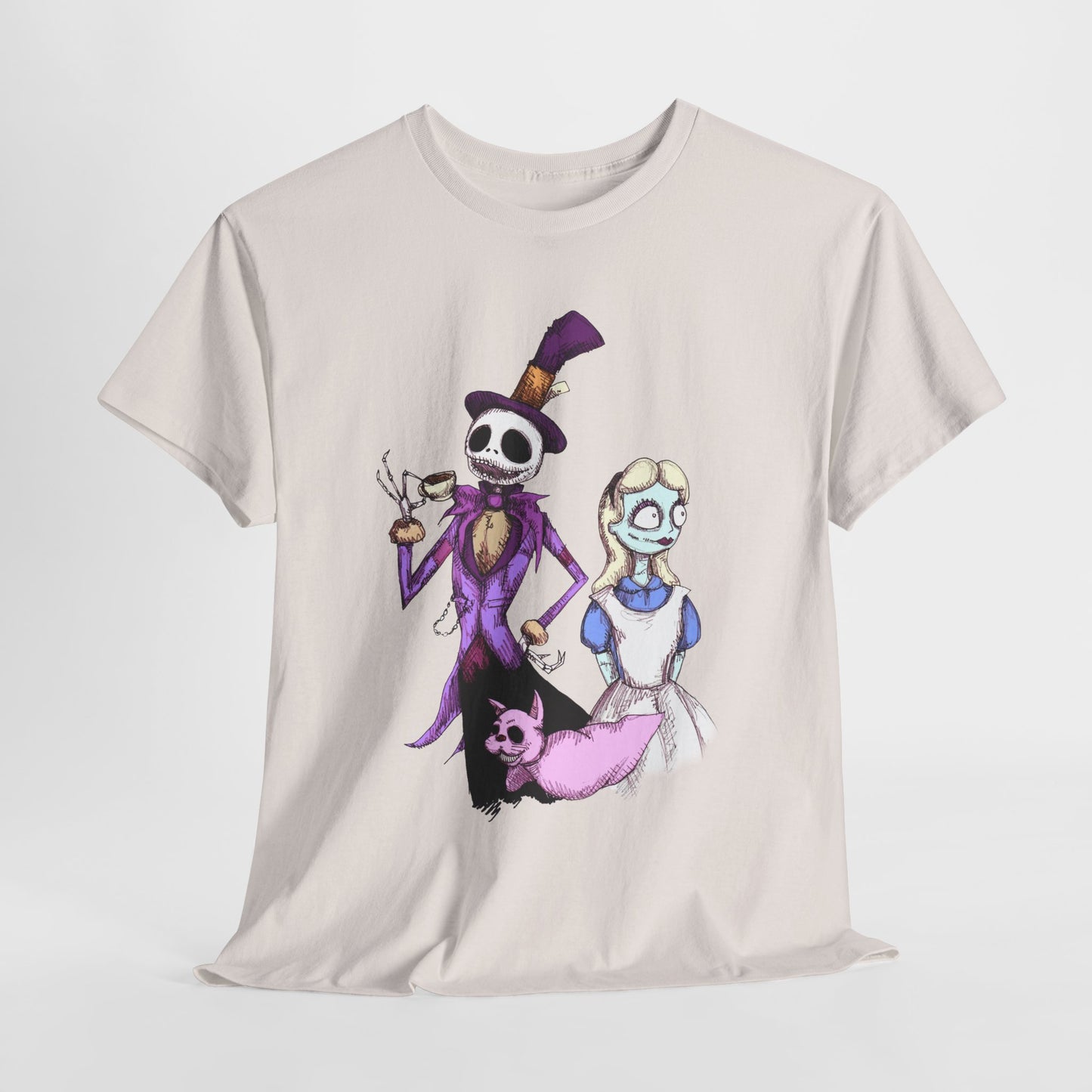 Nightmare In Wonderland Unisex Heavy Cotton Tee