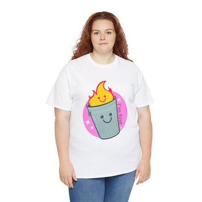 Trash Fire Unisex Heavy Cotton Tee