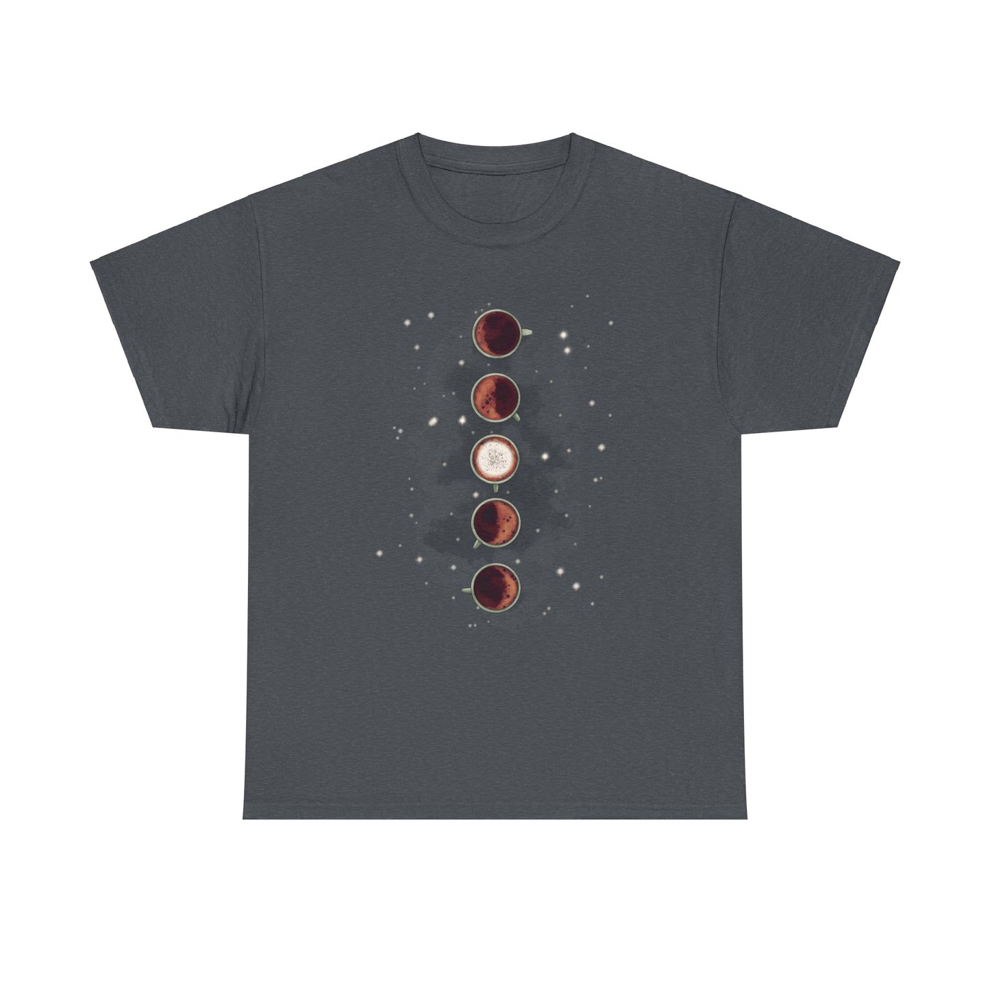 Lunar Coffee Unisex Heavy Cotton Tee