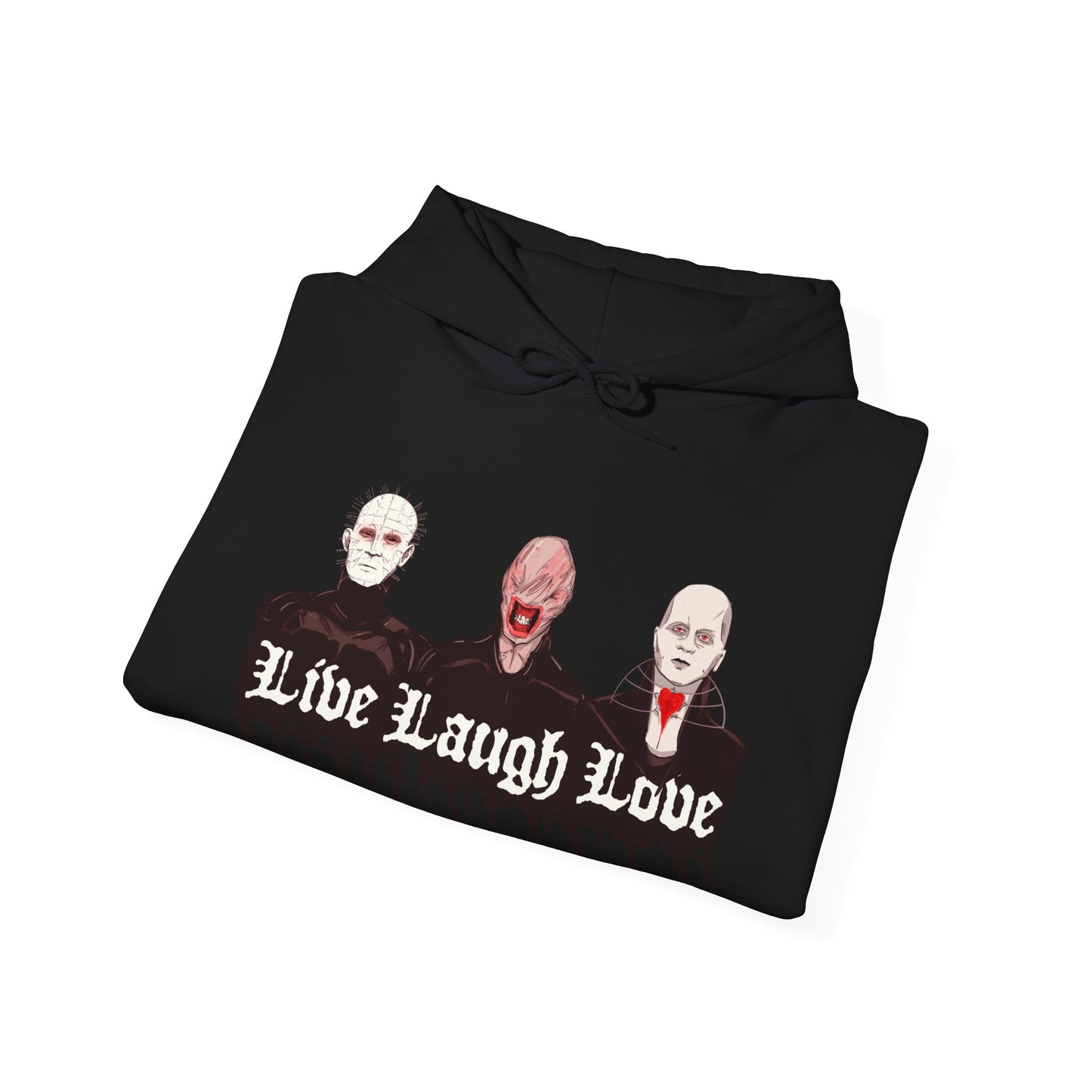 Live Laugh Suffer Unisex Heavy Blend Hooded Sweatshirt