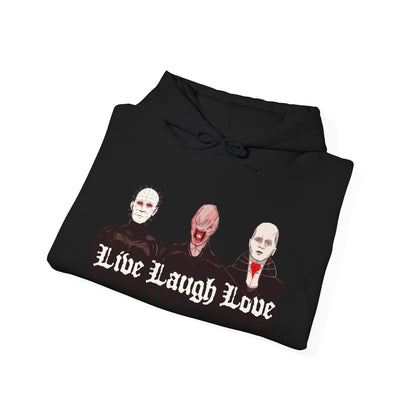 Live Laugh Suffer Unisex Heavy Blend Hooded Sweatshirt